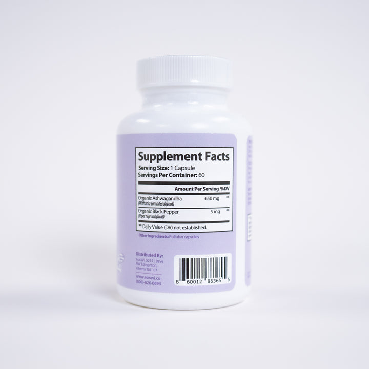 Ashwagandha and Black Pepper